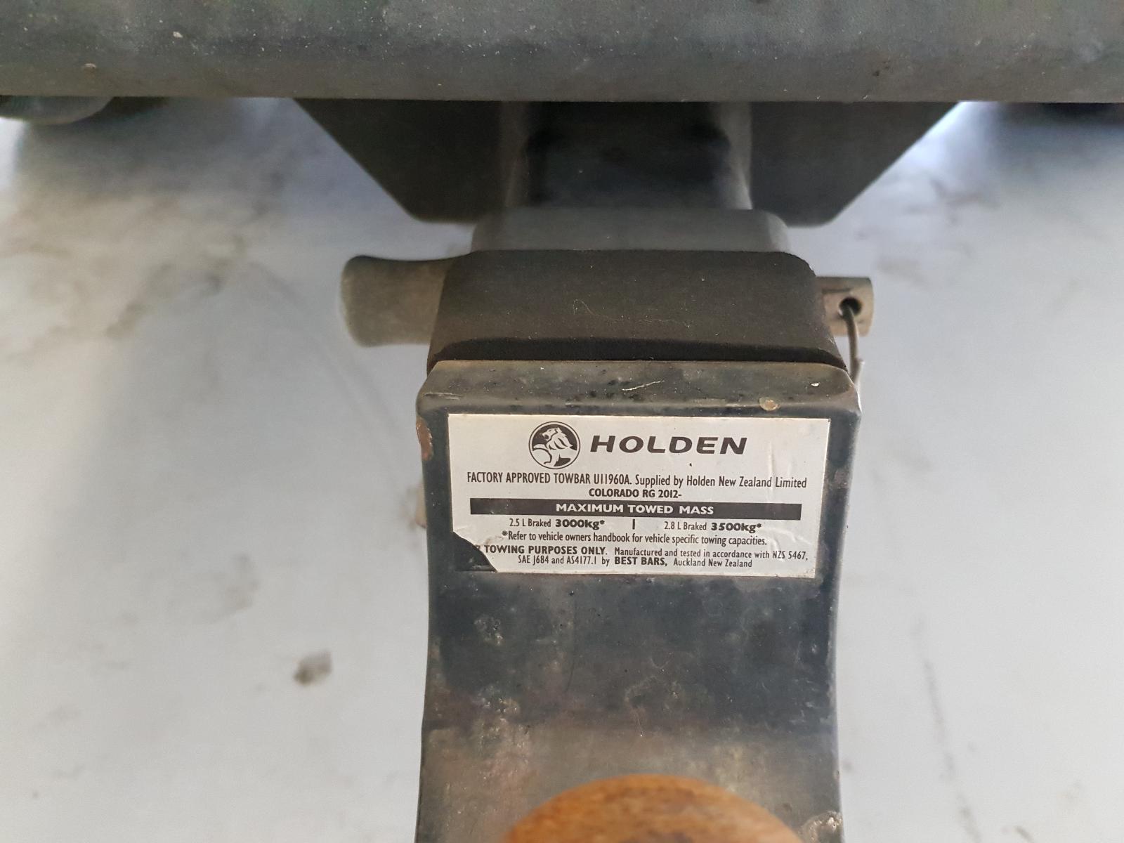 Holden Colorado - RG2 2016-Present