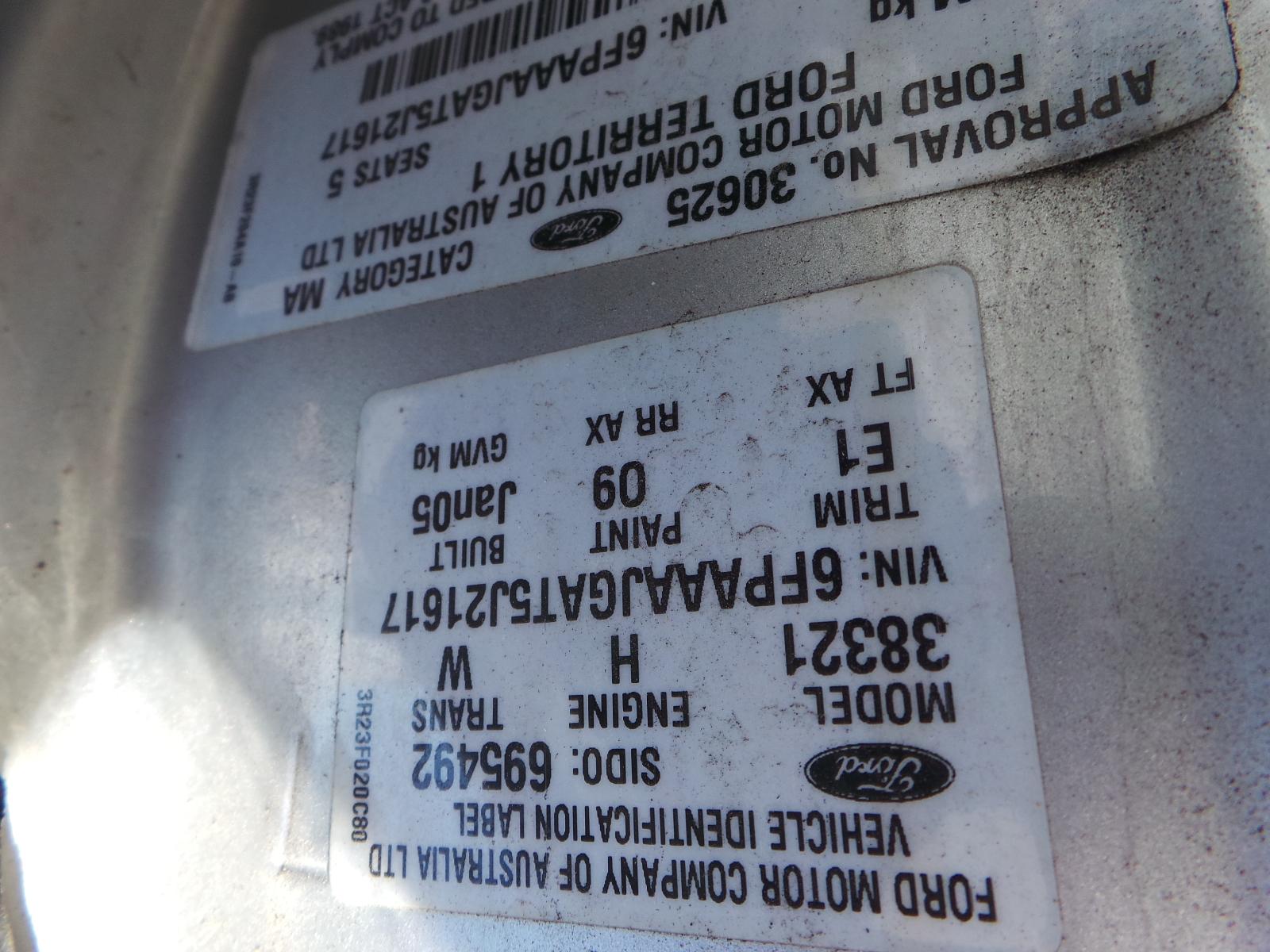 Ford Territory - SX 2004-2005