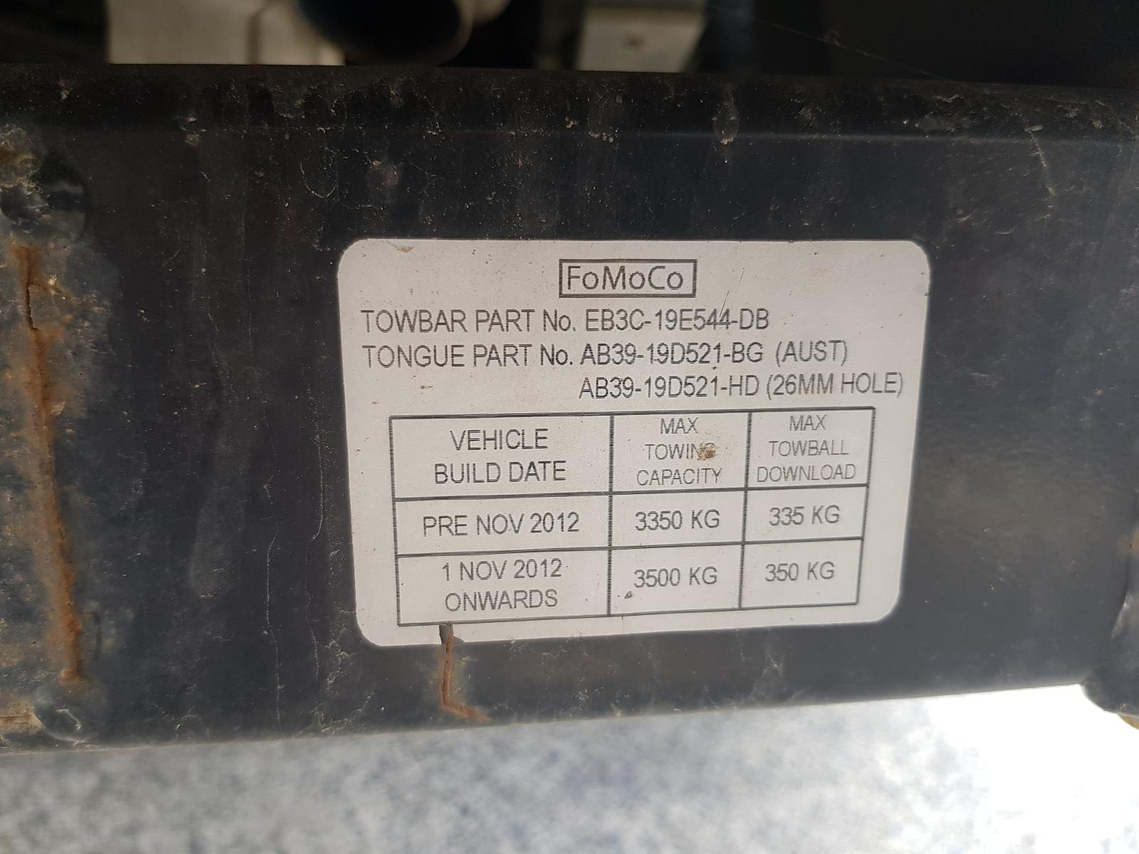 Ford Ranger - PX/PX2 2011-2017