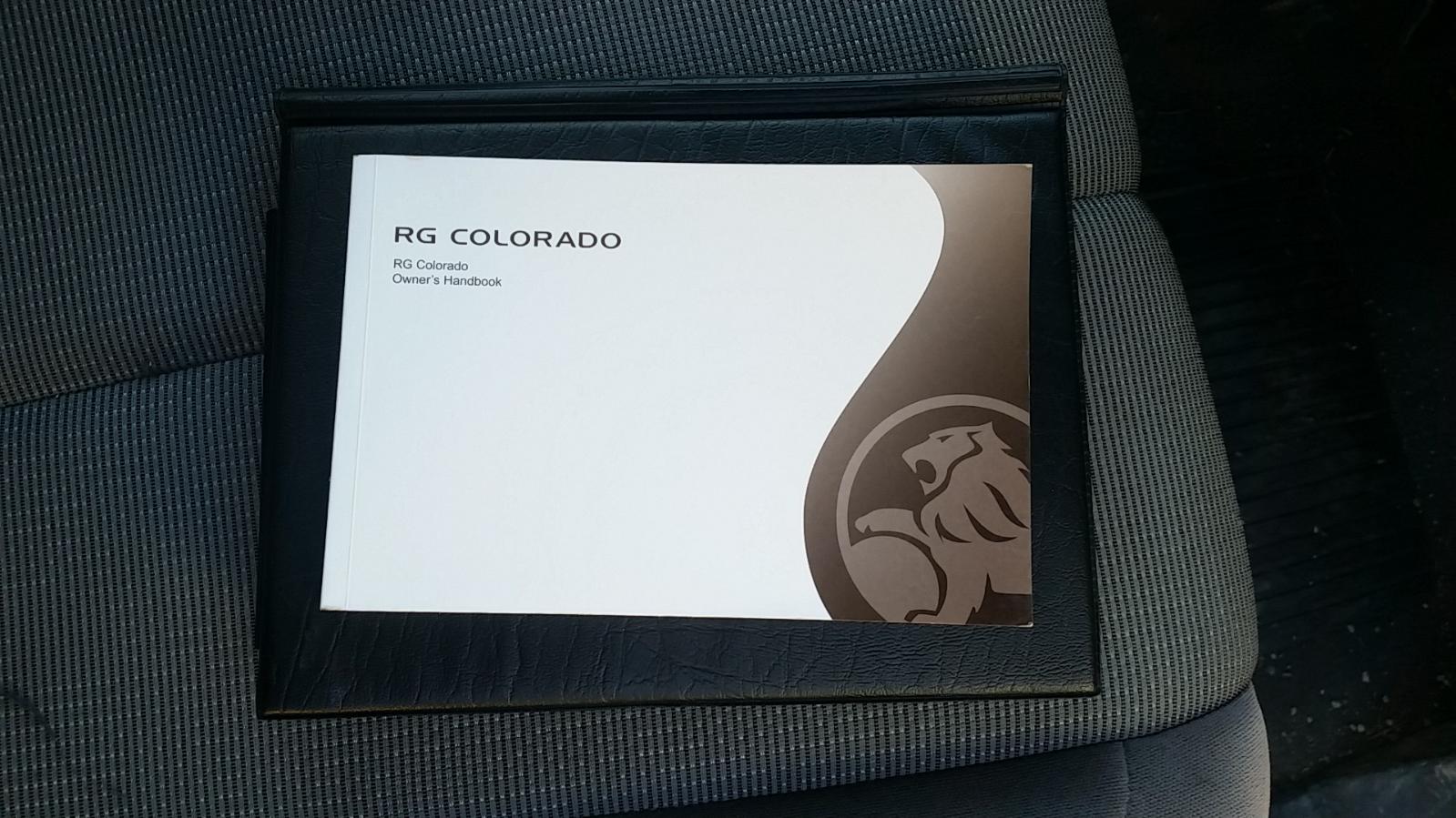 Holden Colorado - RG 2012 -2016