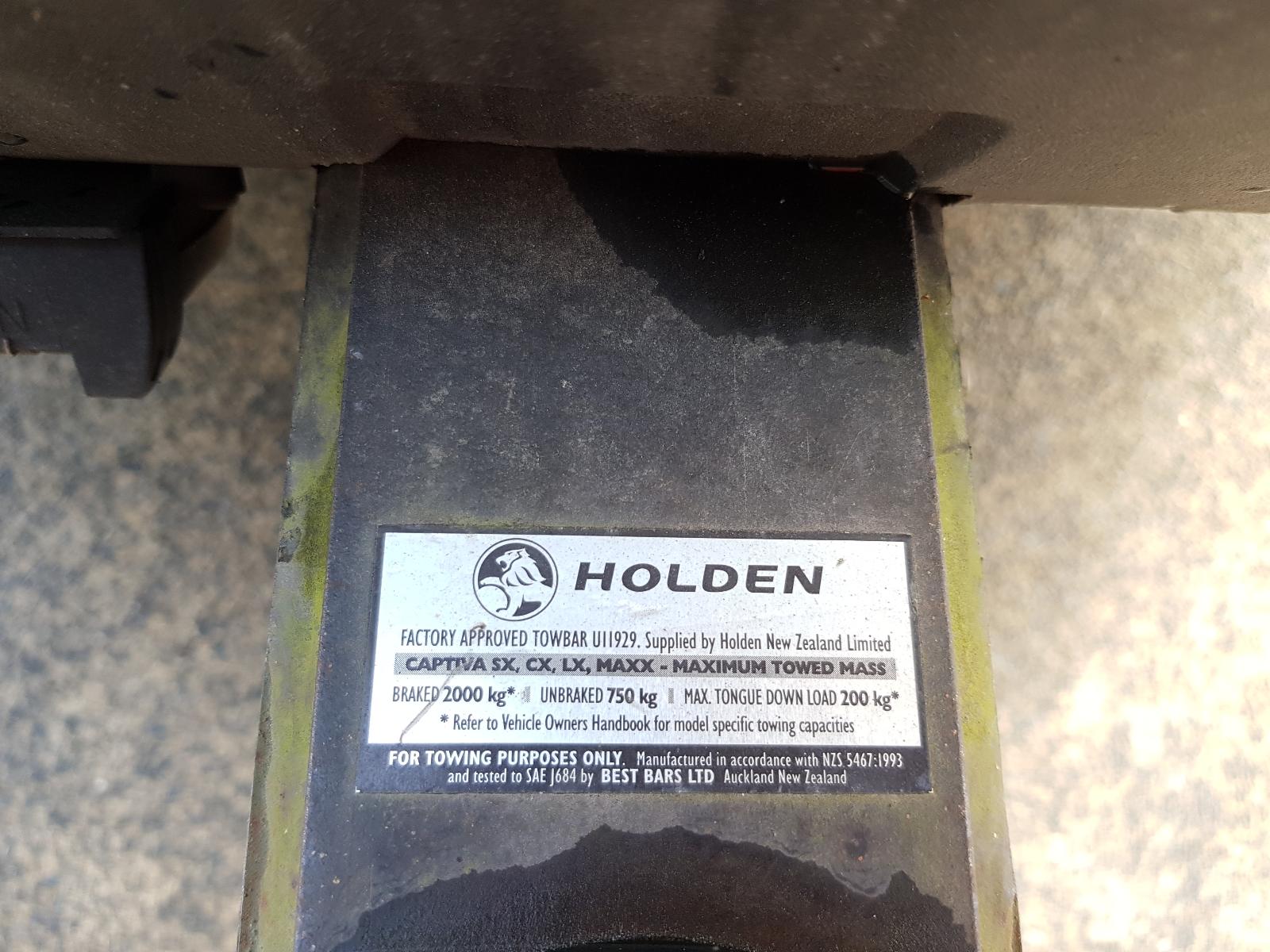 Holden Captiva - Captiva 7 2006-2011