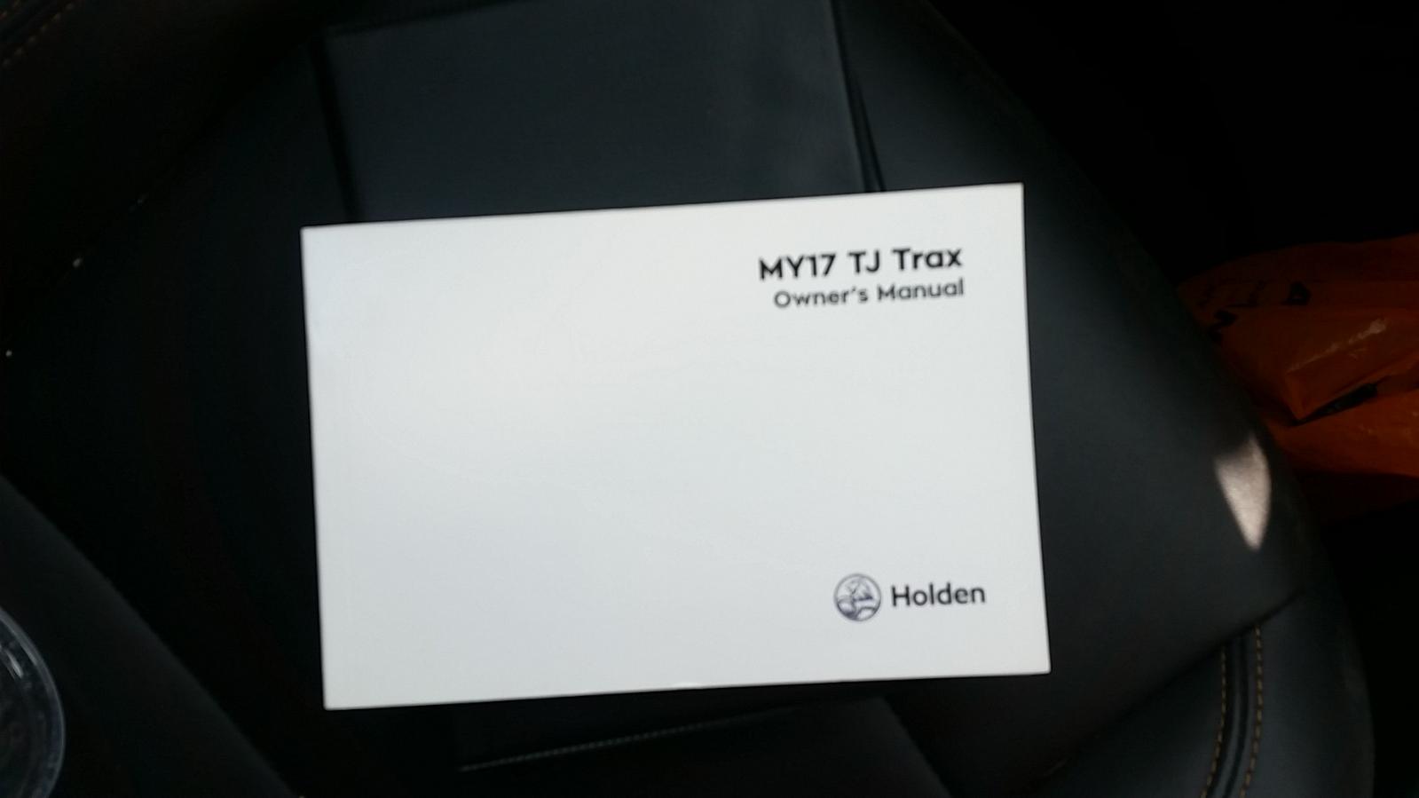 Holden Trax - TJ Series 2013-Present