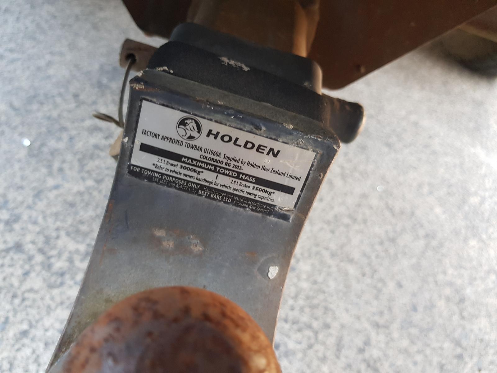 Holden Colorado - RG 2012 -2016