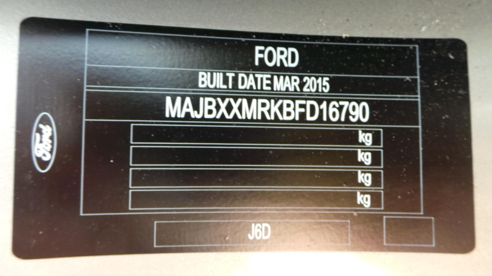 Ford EcoSport - BW 2013-present