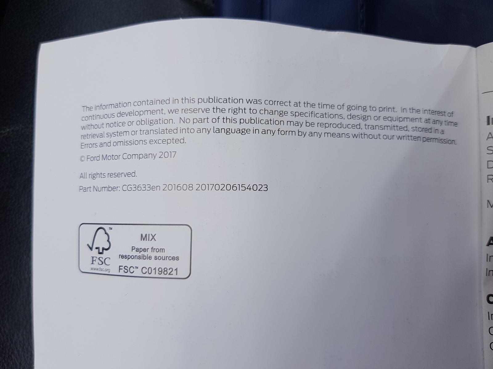 Ford Mondeo - MD 2014-2017