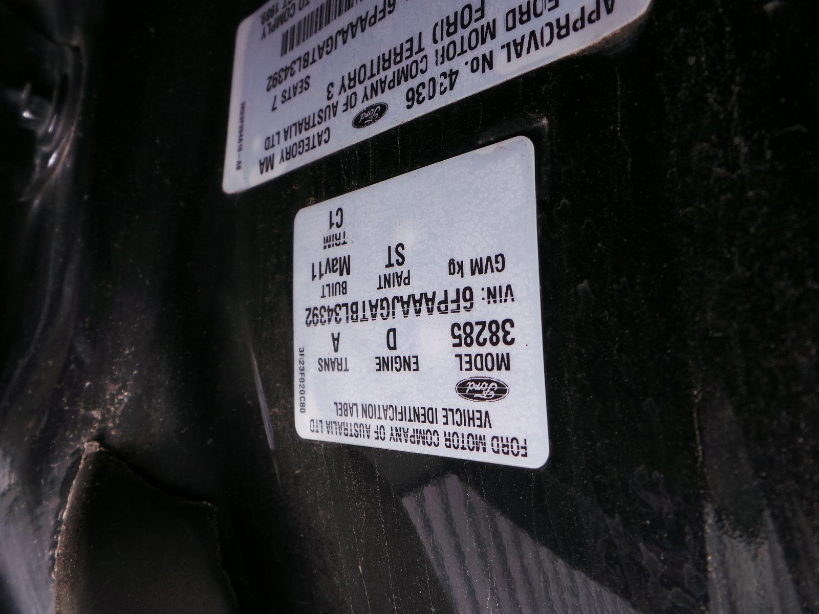 Ford Territory - SZ 2011-Present