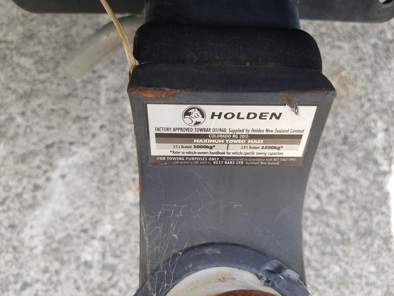 Holden Colorado - RG 2012 -2016