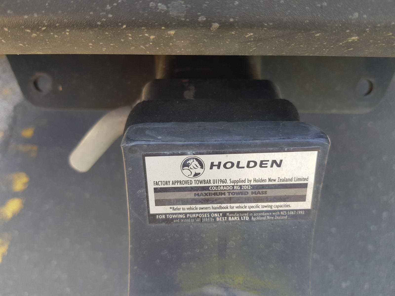 Holden Colorado - RG 2012 -2016