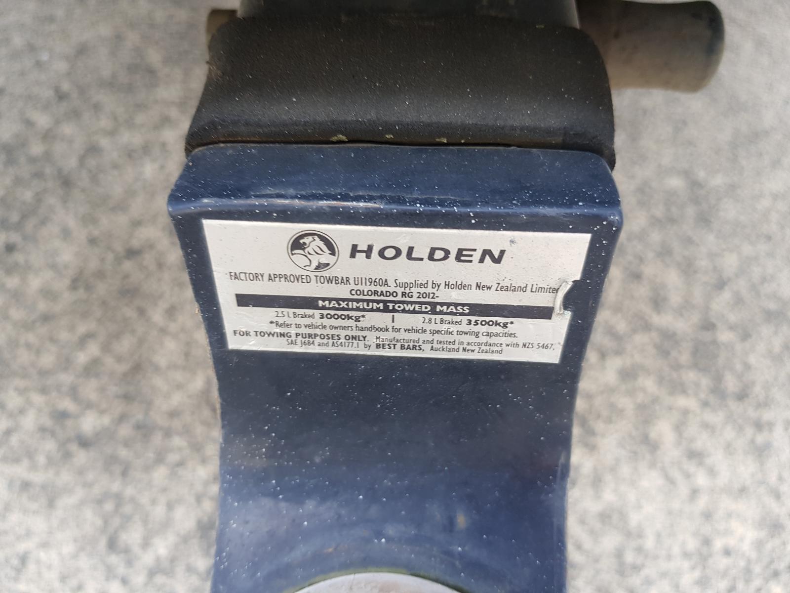 Holden Colorado - RG2 2016-Present