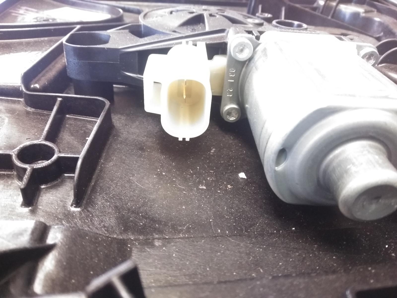 Left Front Window Reg Motor
