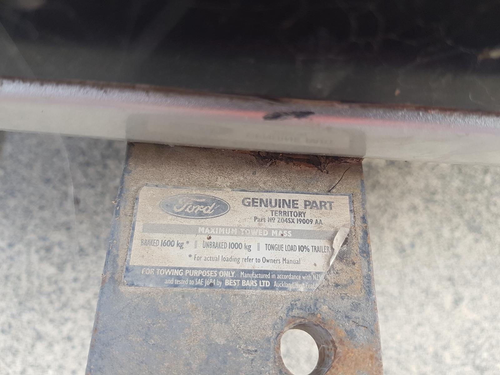 Ford Territory - SZ 2011-Present