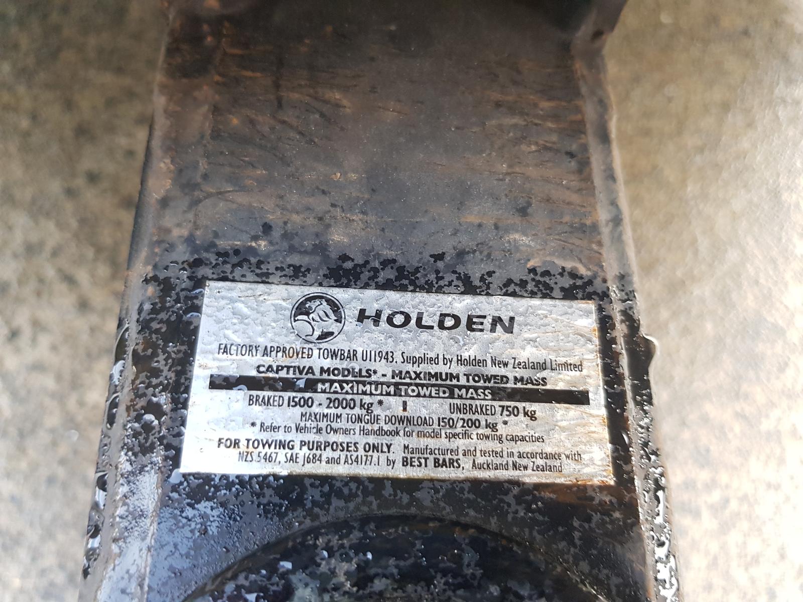 Holden Captiva - Captiva 7 2011-Present