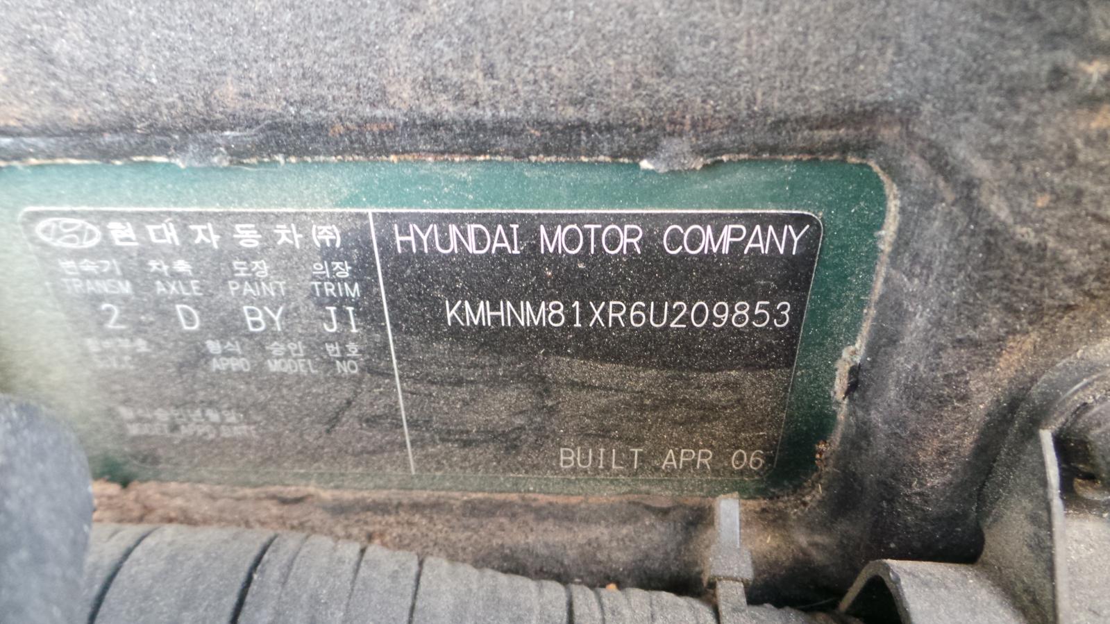 Hyundai Terracan - NM81 2001-2007
