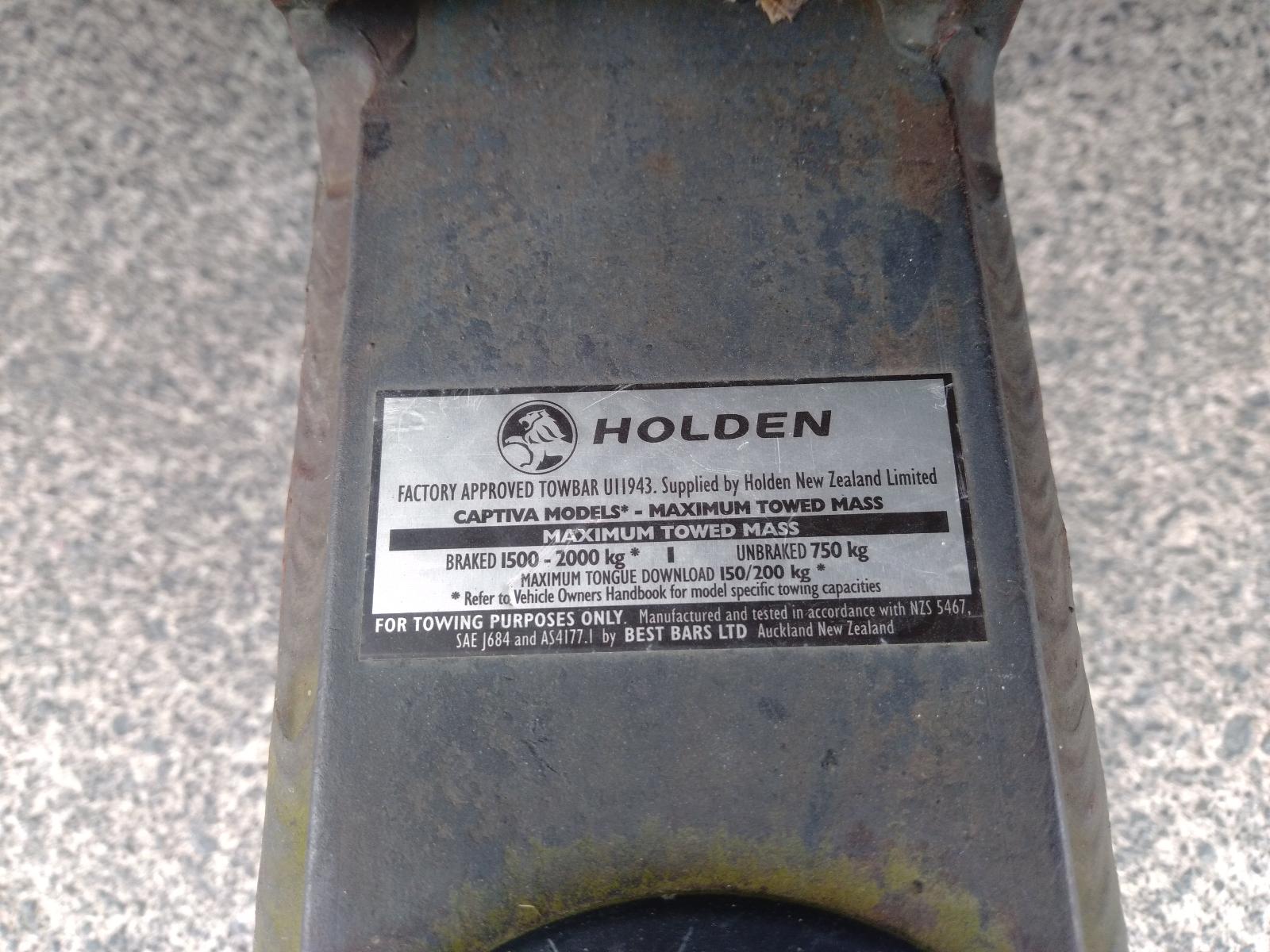 Holden Captiva - Captiva 7 2011-Present