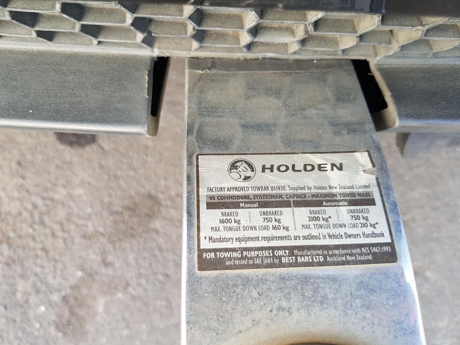 Holden Commodore - VE 2006-2013