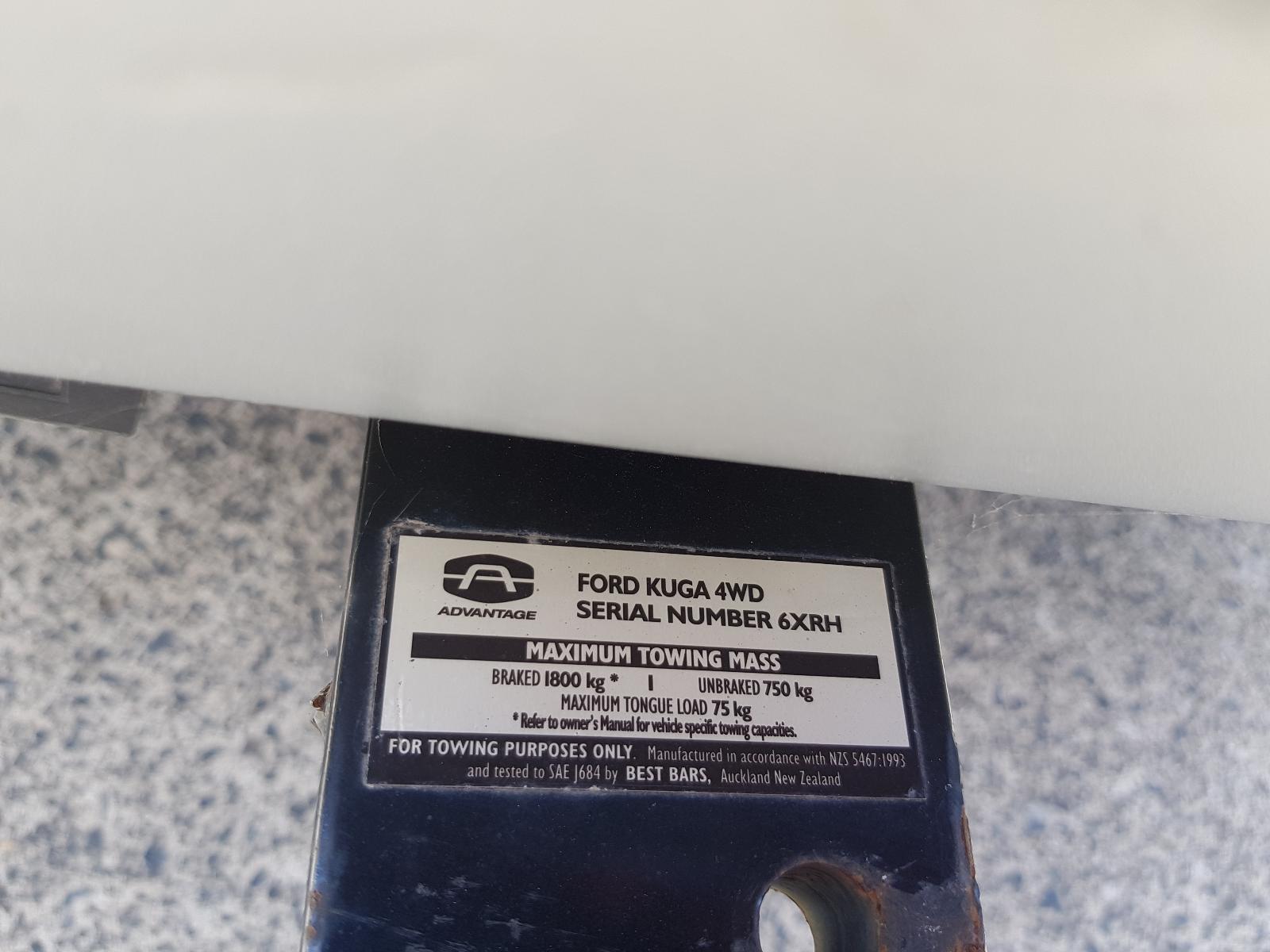 Ford Kuga - TE 2012-2013