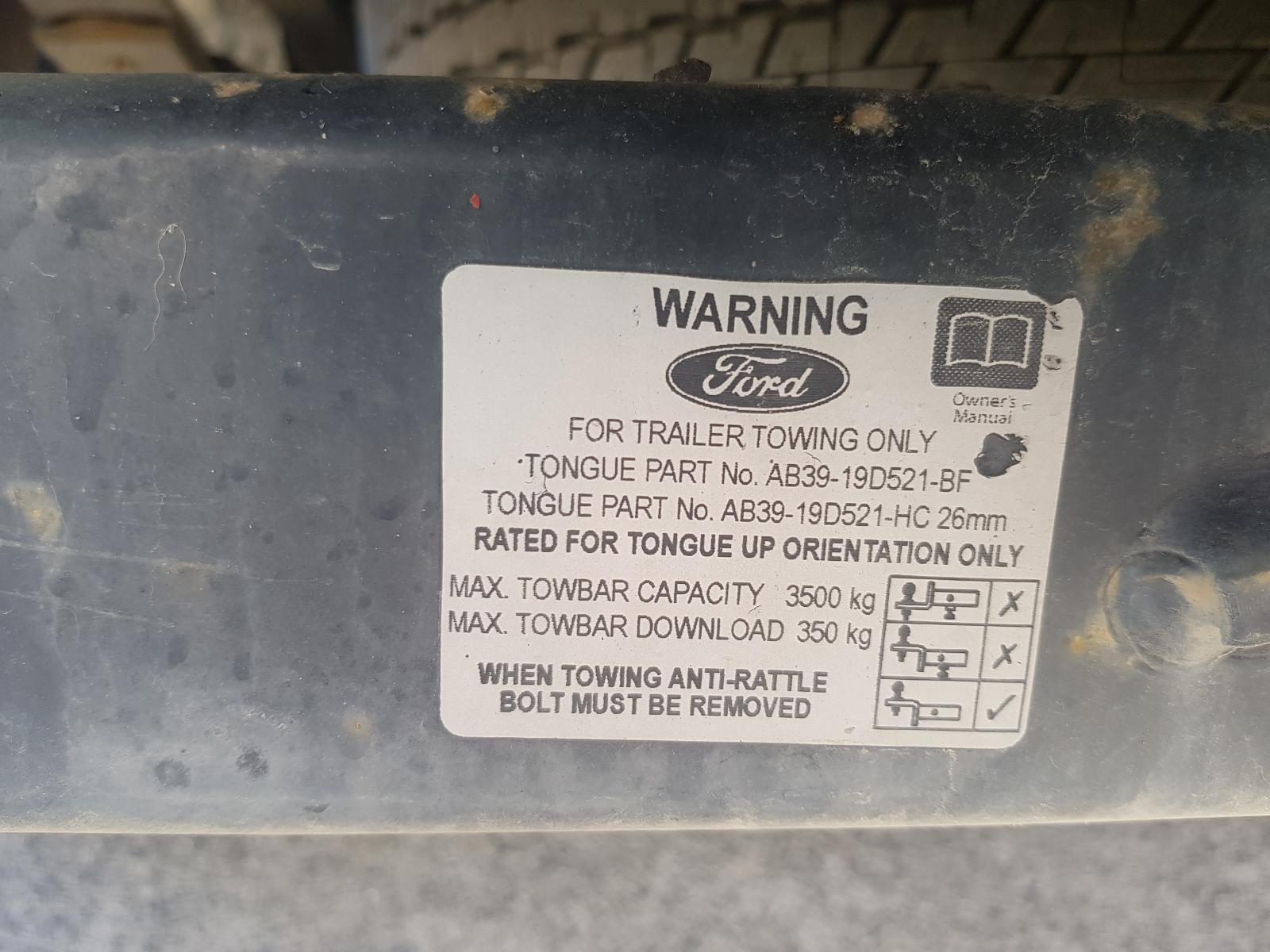 Ford Ranger - PX/PX2 2011-2017