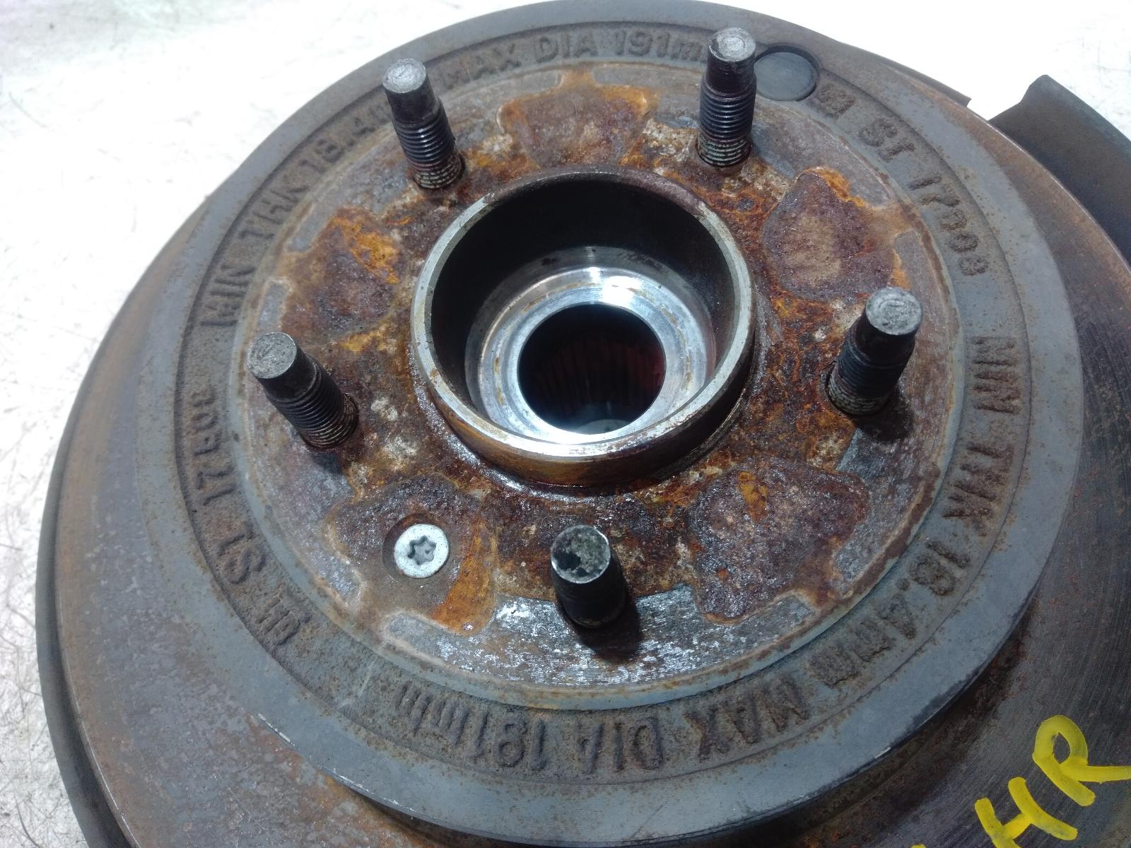 Left Rear Hub Assembly