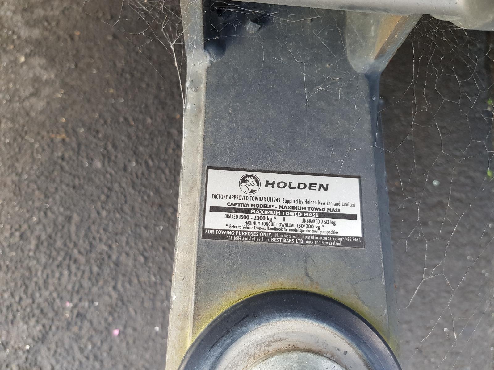 Holden Captiva - Captiva 7 2011-Present