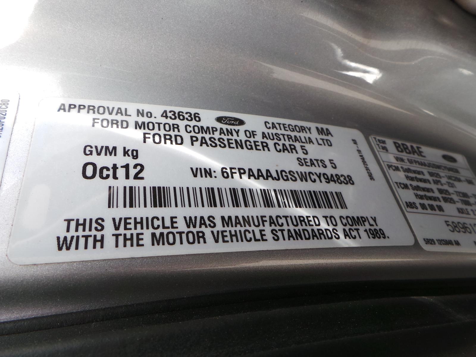 Ford Falcon - FG-FGX 2008-2016