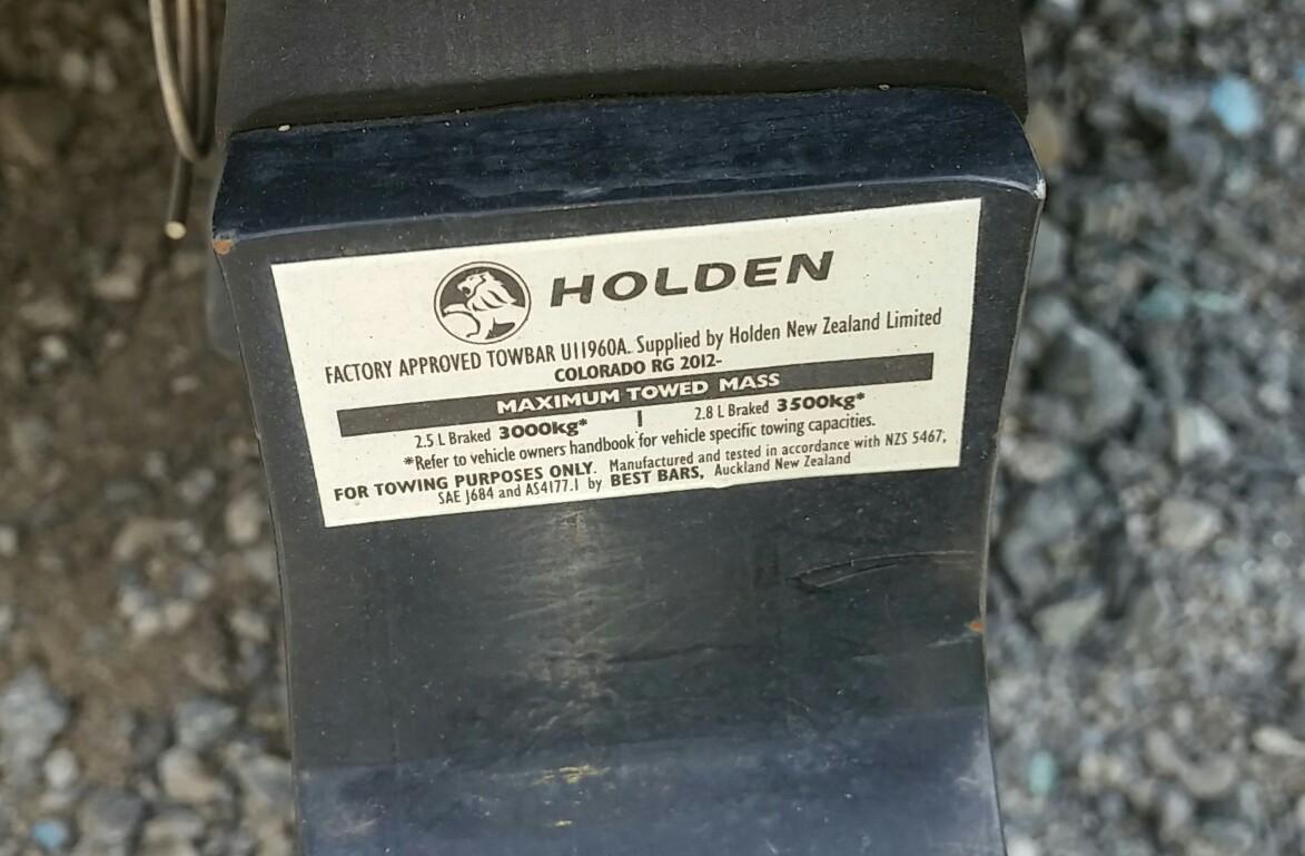 Holden Colorado - RG2 2016-Present