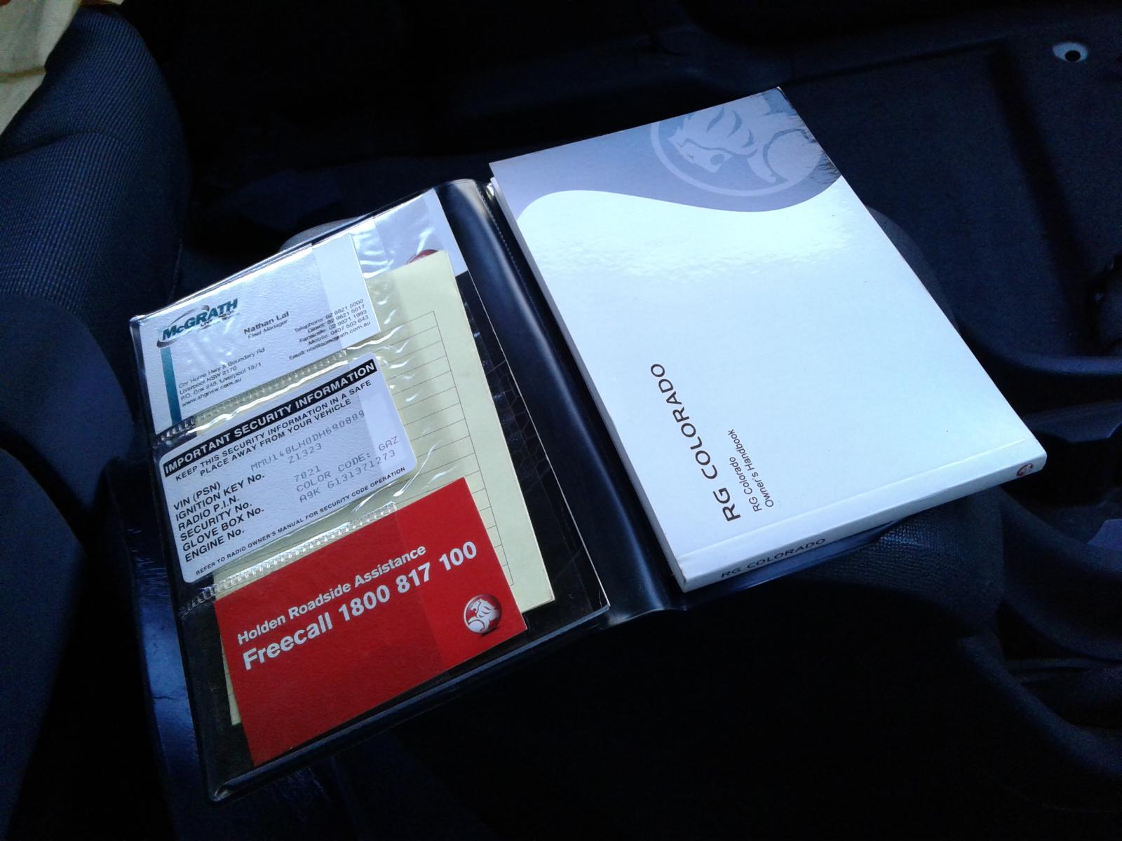 Holden Colorado - RG 2012 -2016