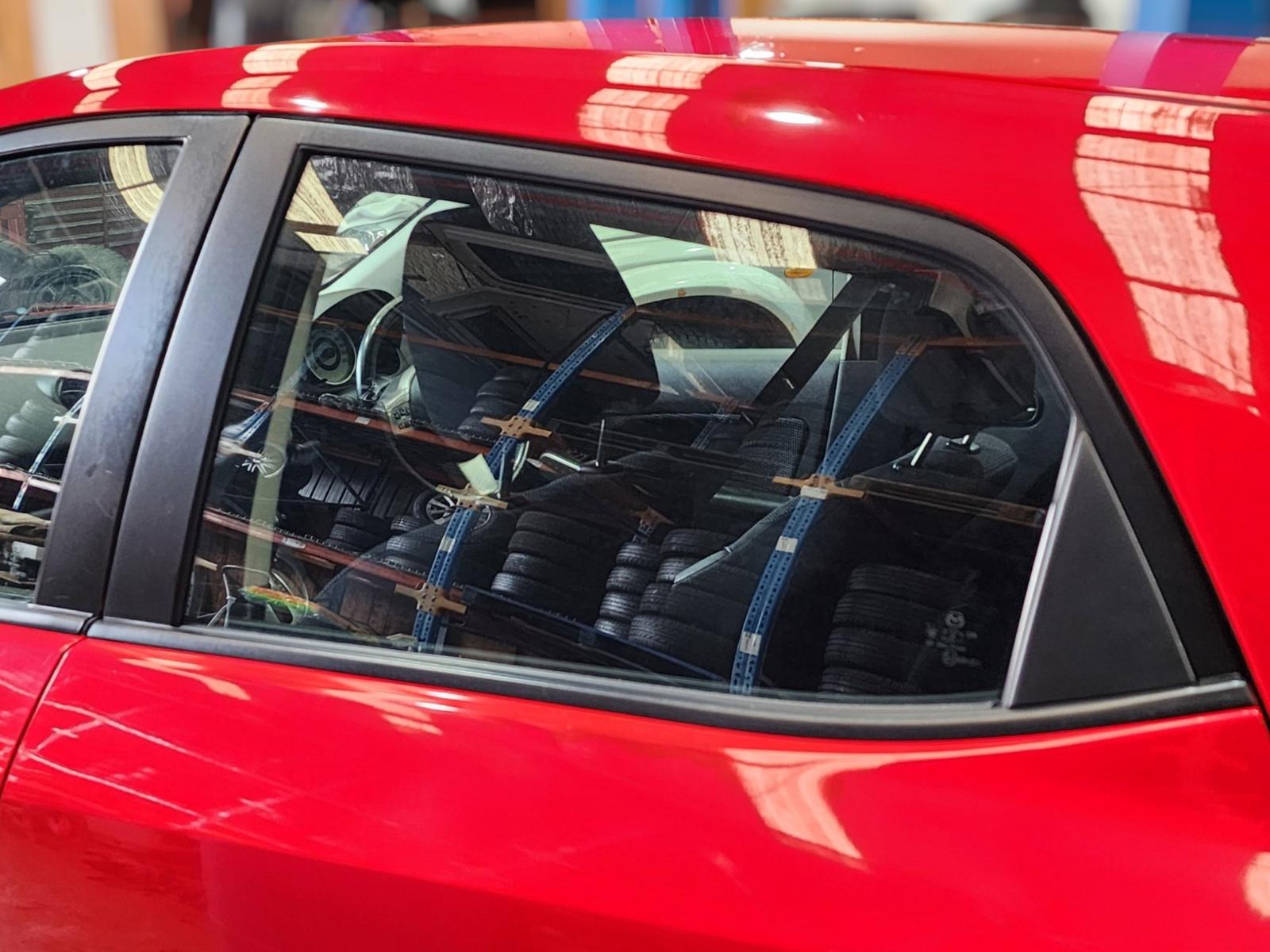 Left Rear Door Window