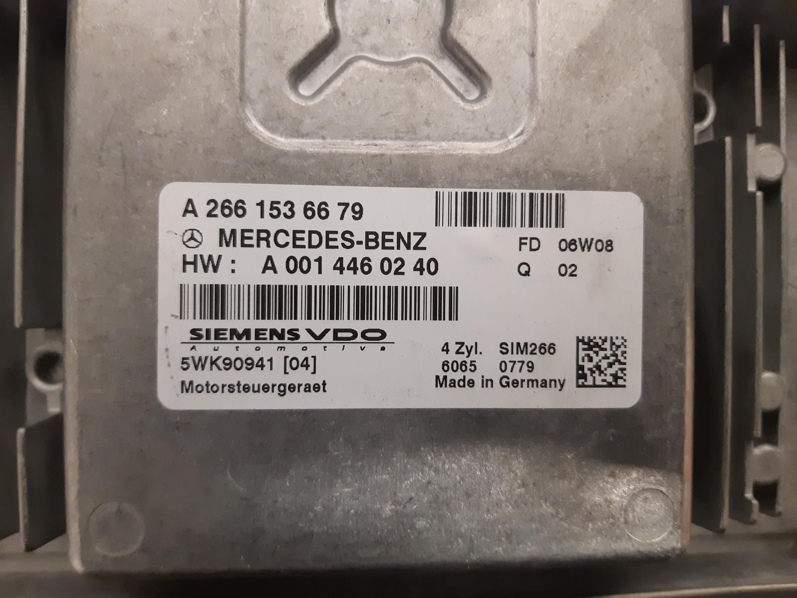 2006 Mercedes B Class Ecu View Auto part Ecu Mercedes B Class 2006