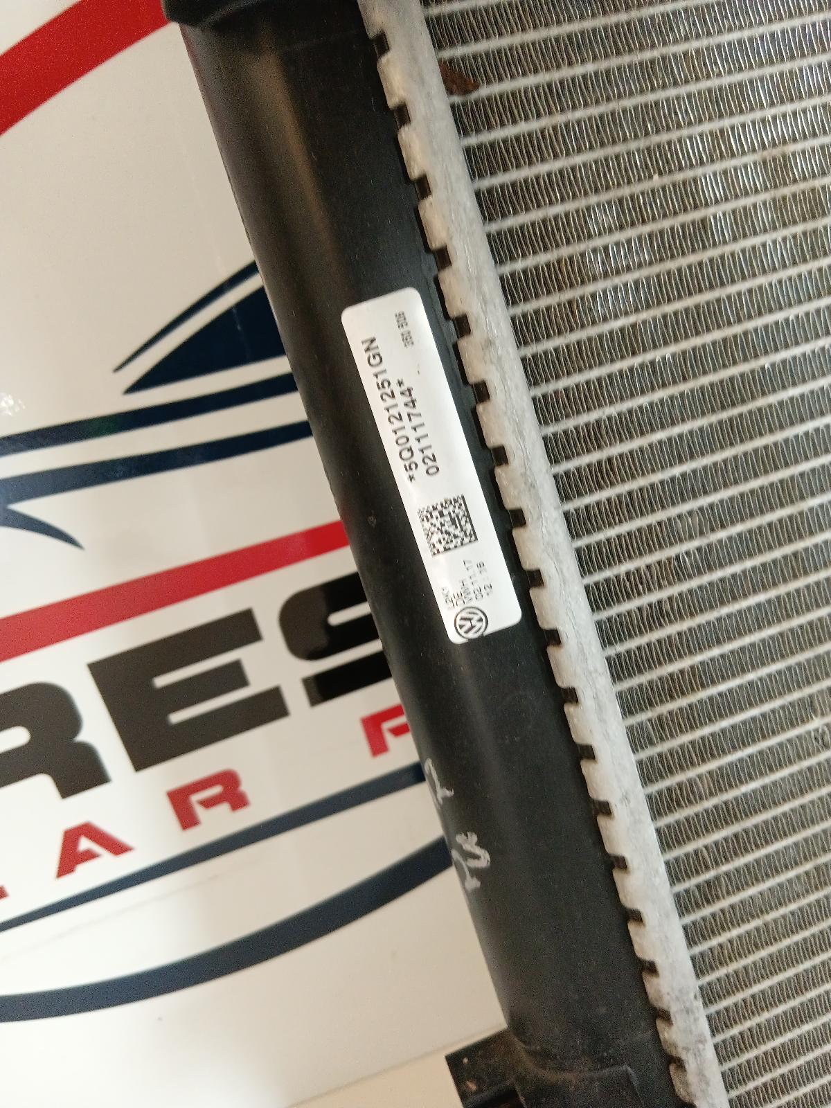 2018 Volkswagen Tiguan Radiator View Auto part Radiator Volkswagen Tiguan 2018