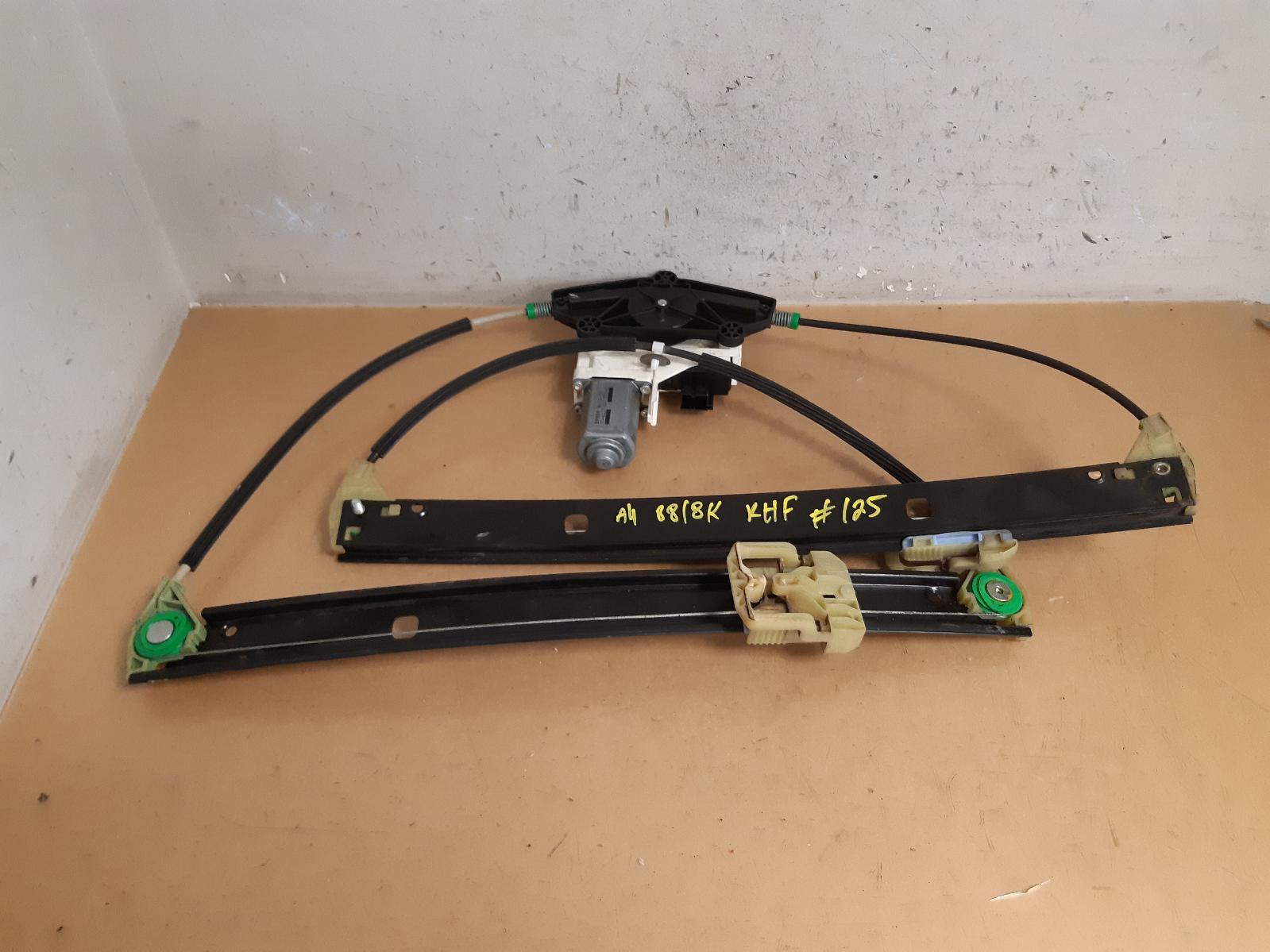 View Auto part Right Front Window Reg/Motor Audi A4 2009