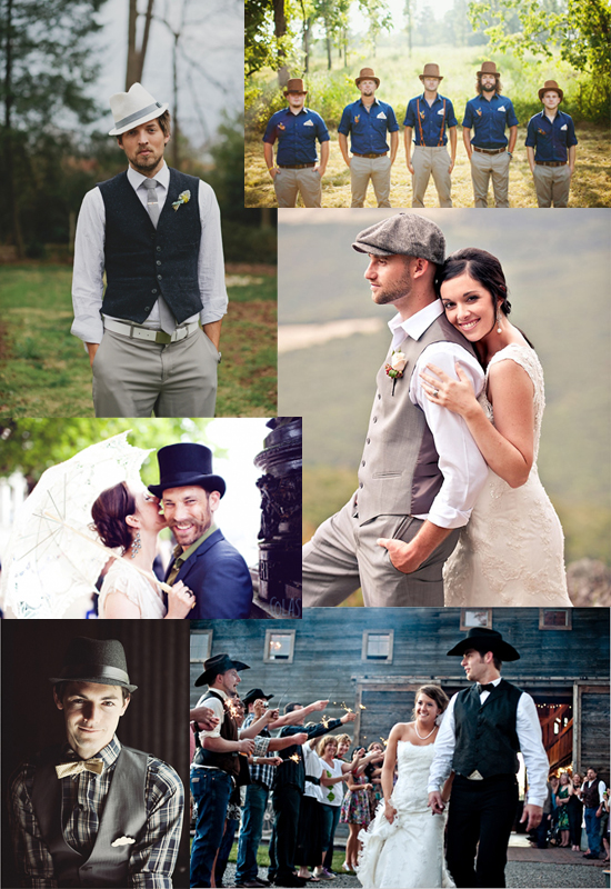 Hats For The Groom Polka Dot Bride