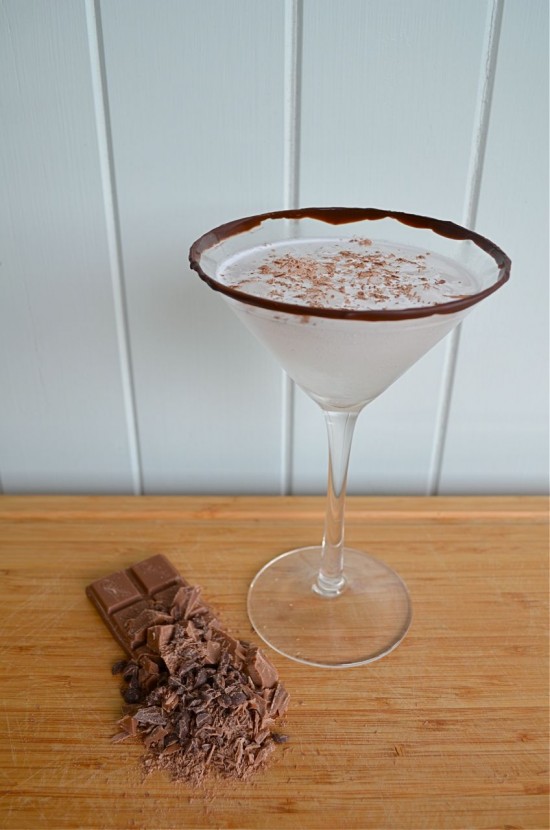 Chocolate Martini Cocktail Recipe Polka Dot Bride