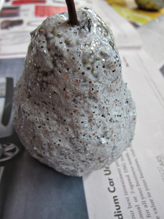 Glitter Fruit Tutorial Polka Dot Bride