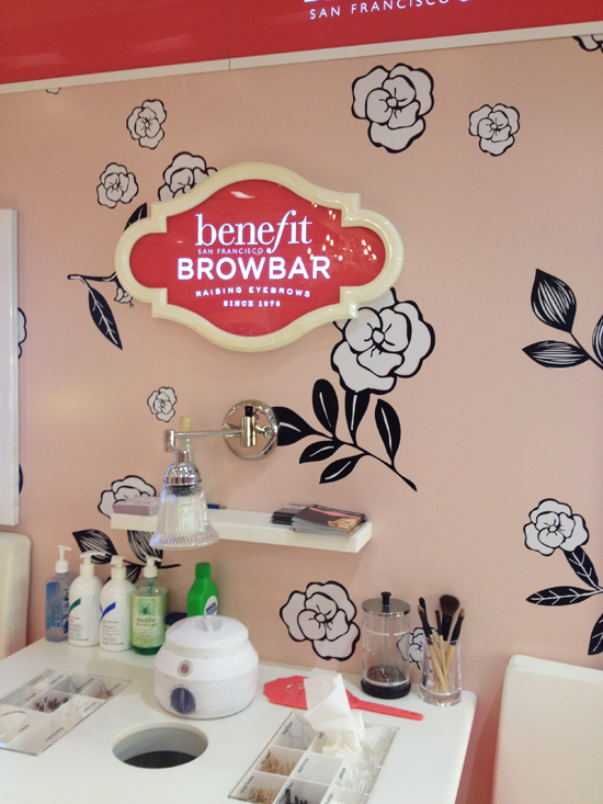 The Taming Of the Brow The Benefit Brow Bar Experience Polka Dot Bride