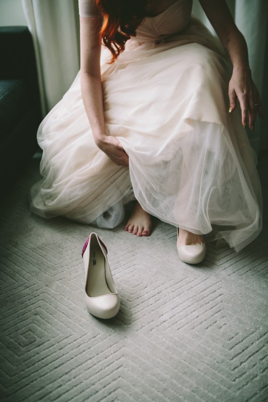 Choosing Your Wedding Shoes And Dress Polka Dot Bride