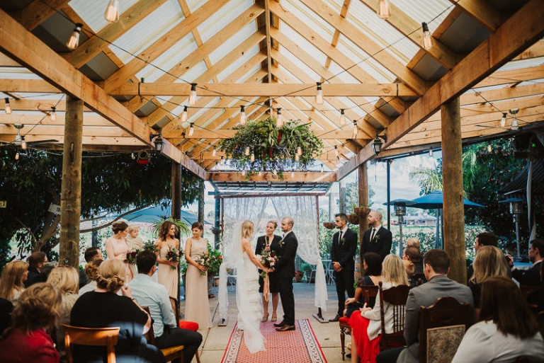 Pretty Swan Valley Winery Wedding Polka Dot Bride