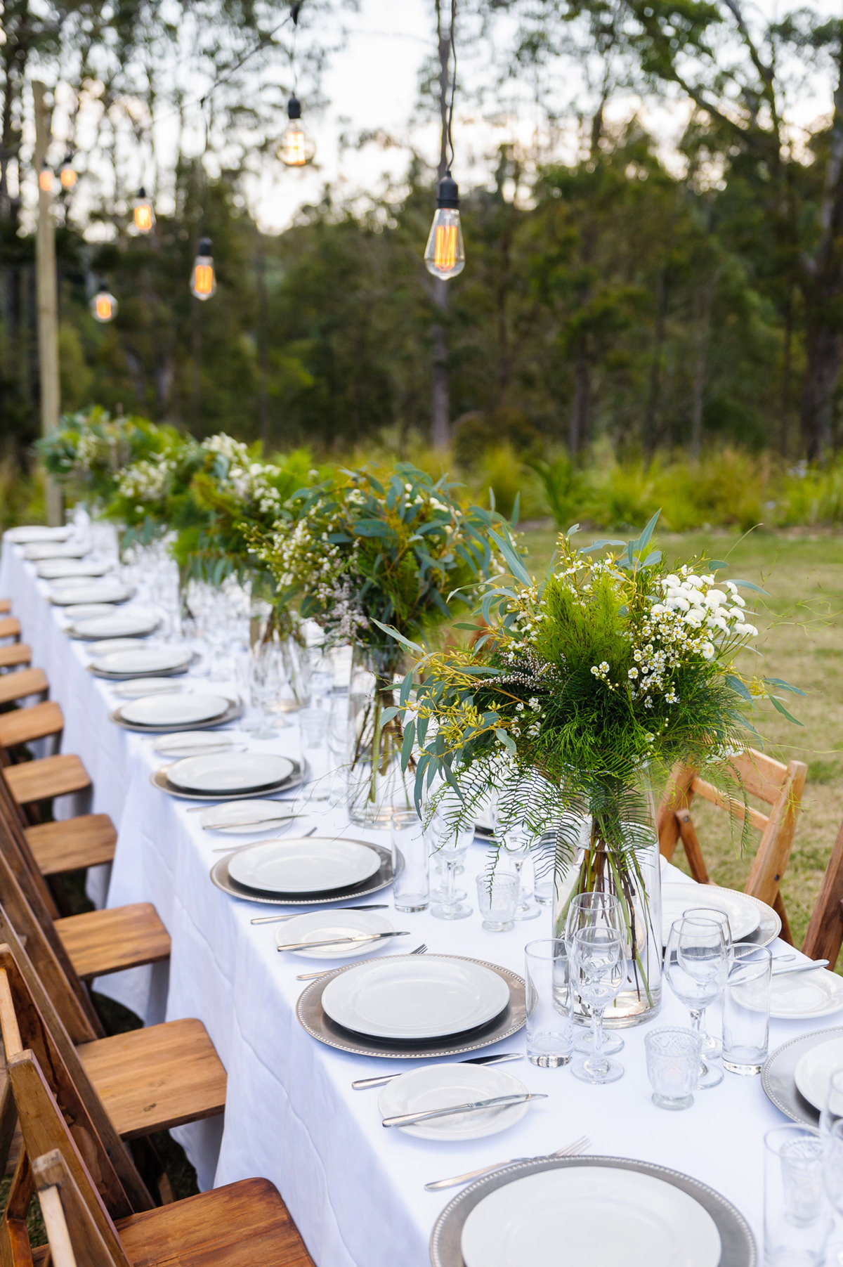 Australian Outdoor Wedding Ideas With Greenery Polka Dot Bride