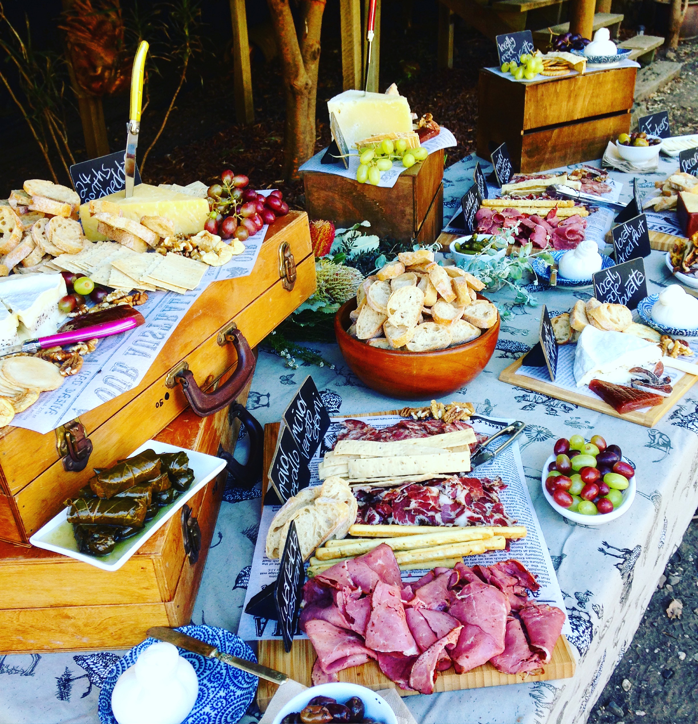 Trufflepig Catering Charcuterie Table Image Polka Dot Bride