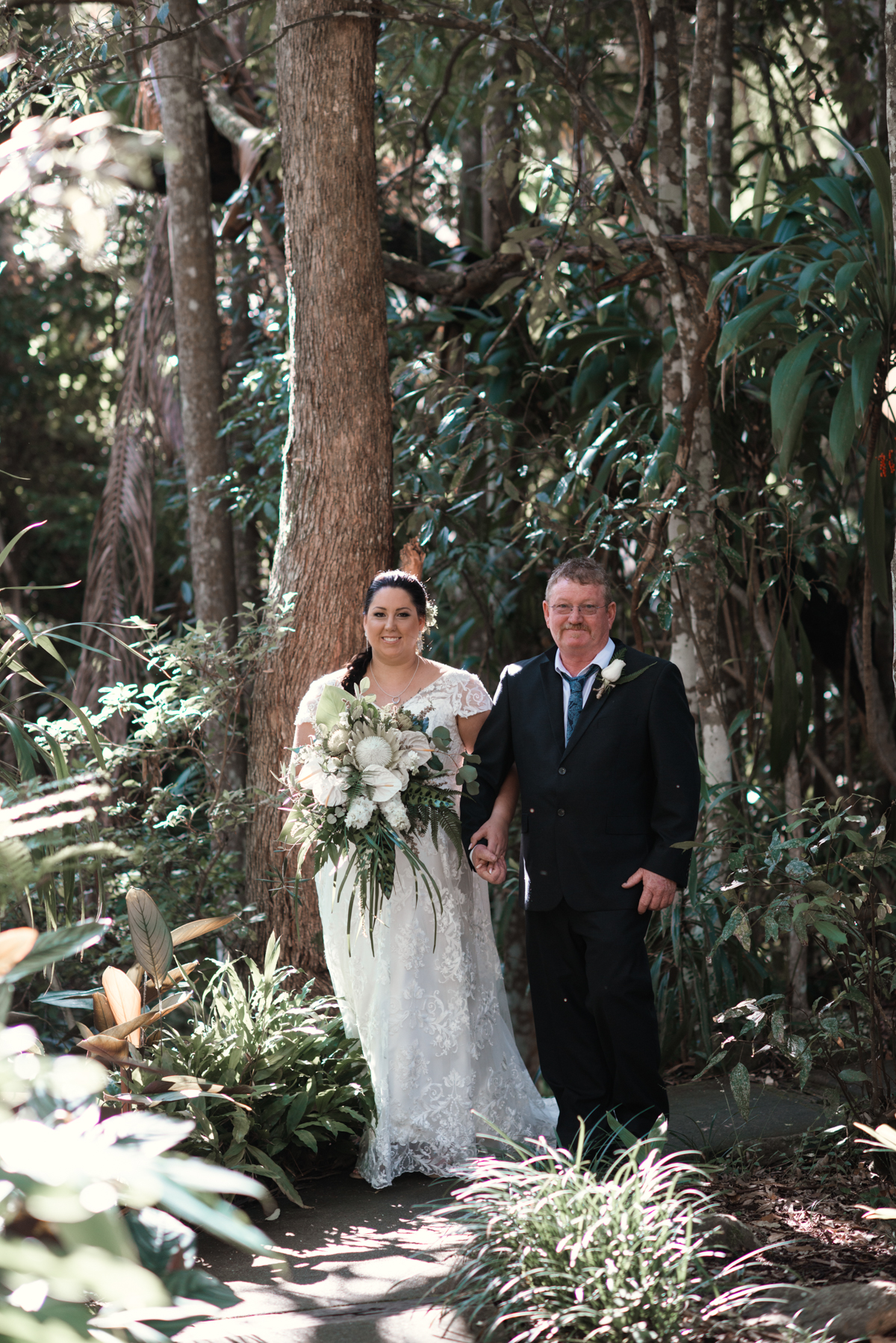 124895 Rainforest Tamborine Mountain Wedding Photographed by