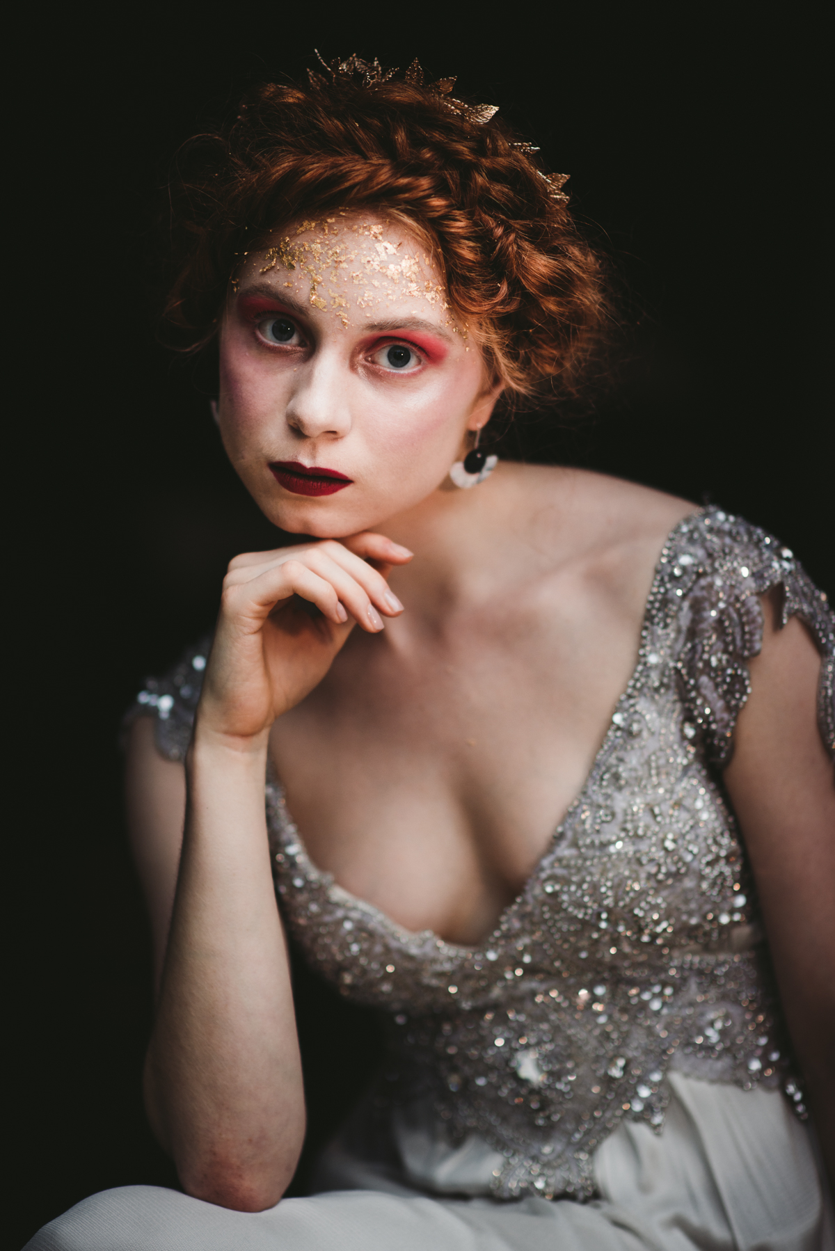 157635 Dramatic Avant Garde Wedding Inspiration Photographed By