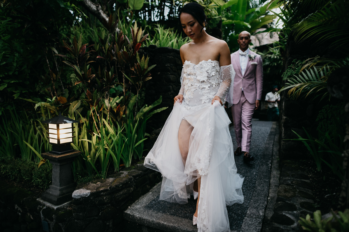 189310 Tropical Black Tie Bali Wedding at Royal Pita Maha Photographed by Jason Corroto - Image 