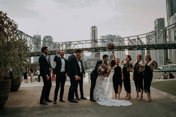 Brisbane city wedding photos