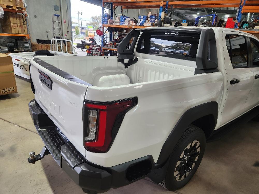 2026 Toyota Hilux Ute Back View Auto part Ute Back Toyota Hilux 2026