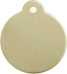 Brass Disc Pet Tag
