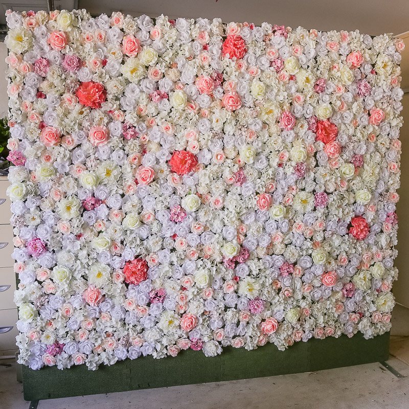 Photo Booth Flower Wall