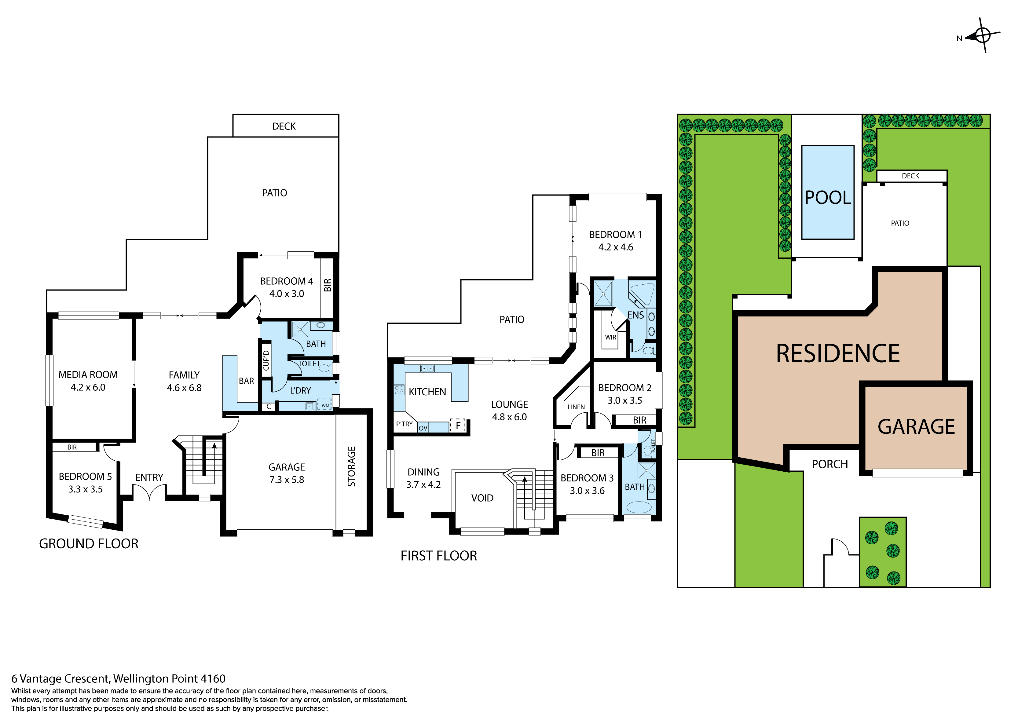 6 Vantage Crescent, WELLINGTON POINT, QLD 4160 House for Sale