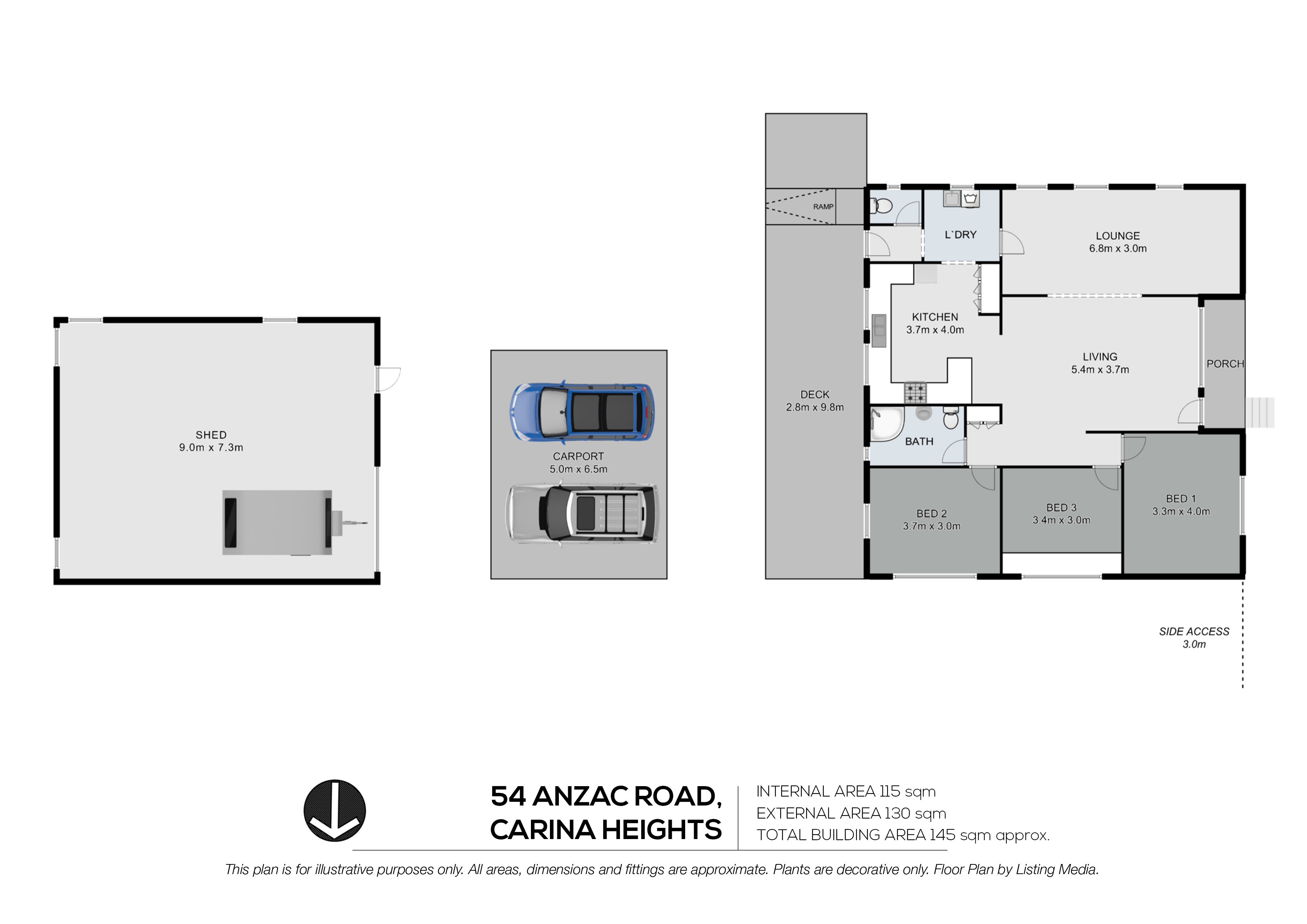 54 Anzac Road, CARINA HEIGHTS, QLD 4152 House for Sale