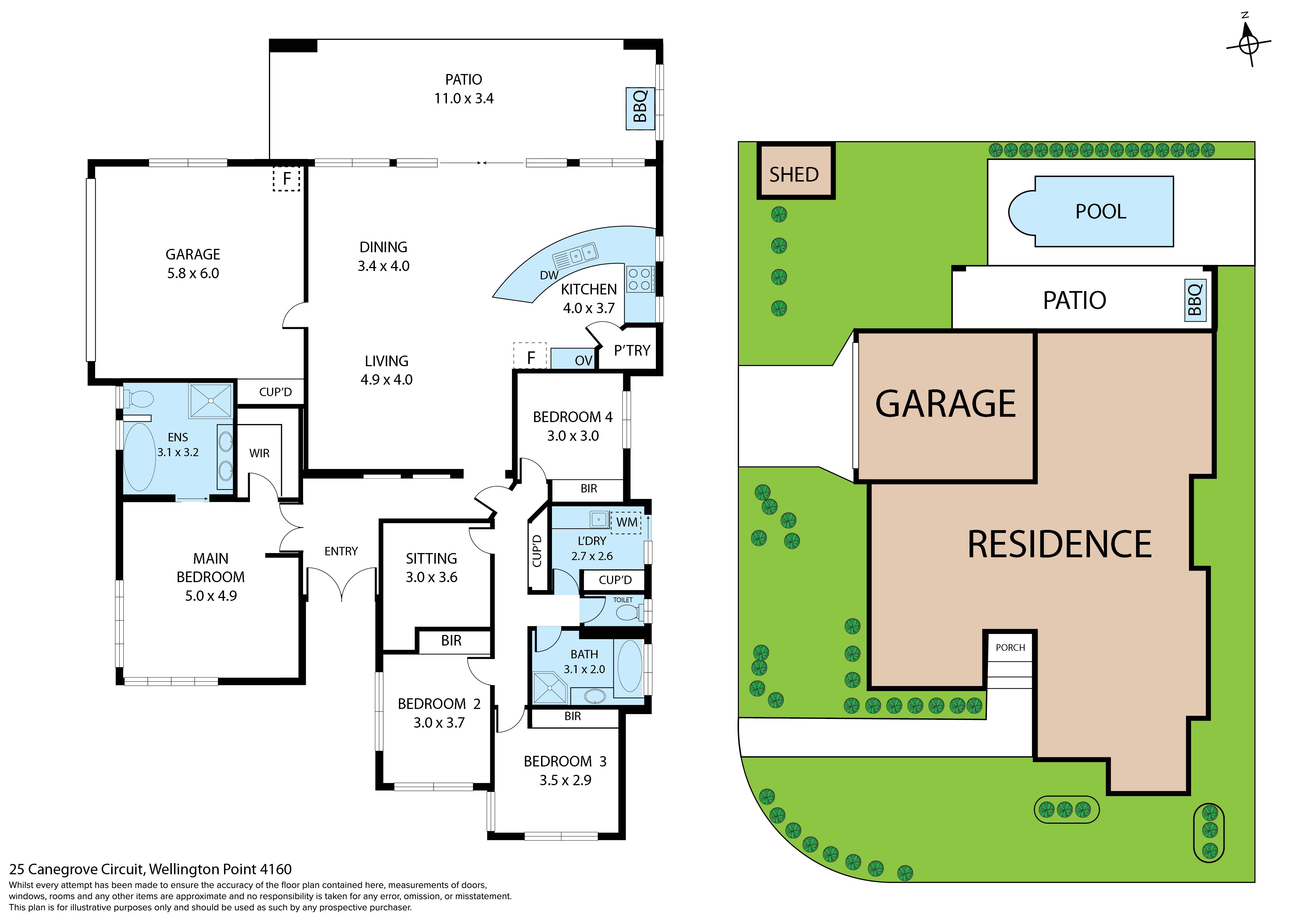 25 Canegrove Circuit, WELLINGTON POINT, QLD 4160 House for Sale