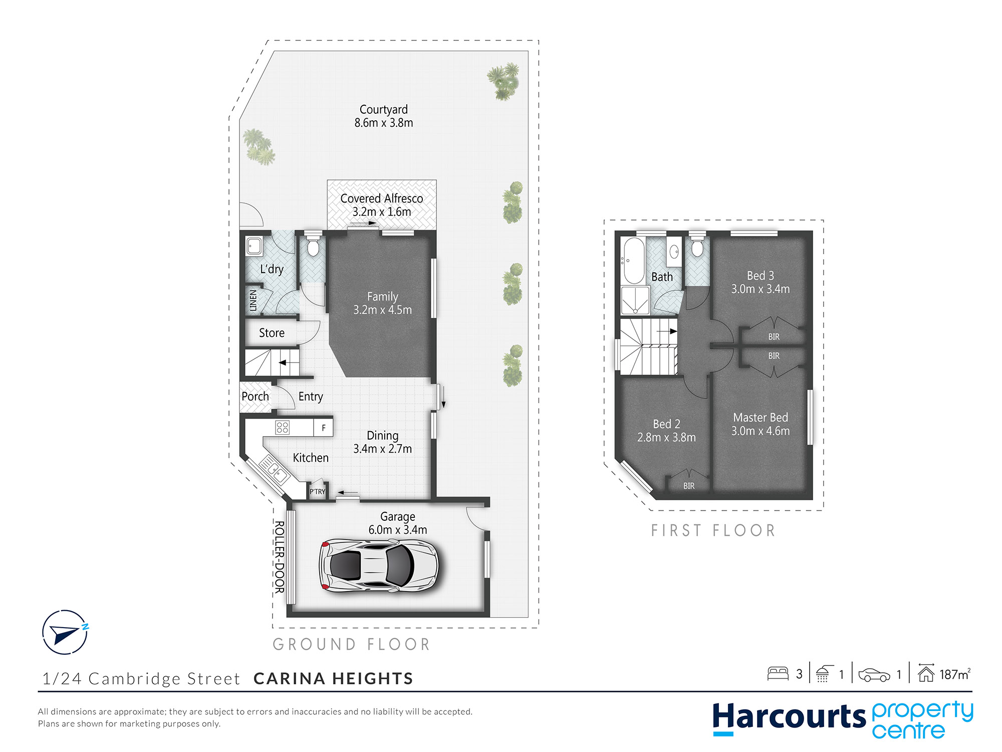 1/24 Cambridge Street, CARINA HEIGHTS, QLD 4152 Townhouse for Sale