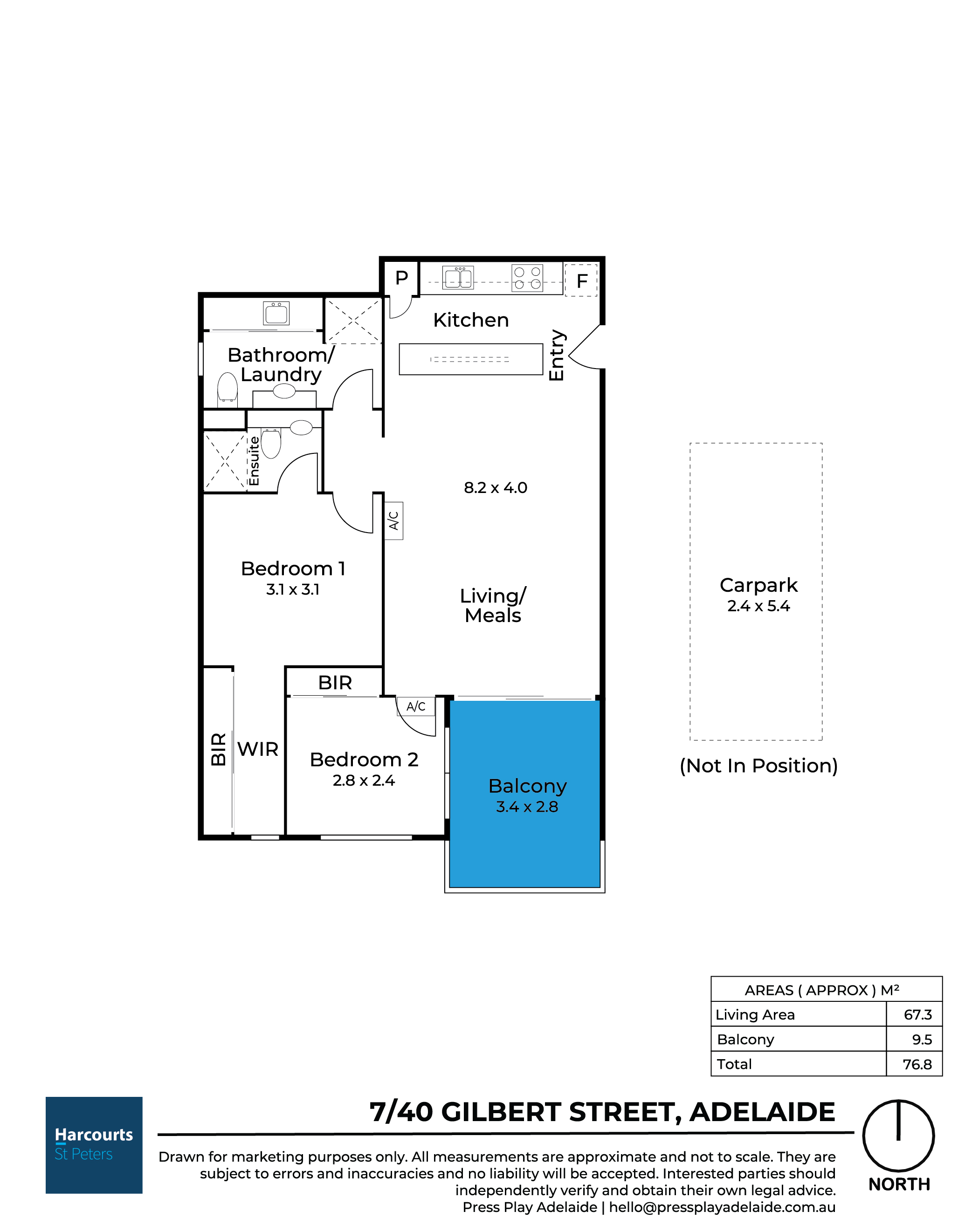 7/40 Gilbert Street, ADELAIDE, SA 5000 Apartment for Sale